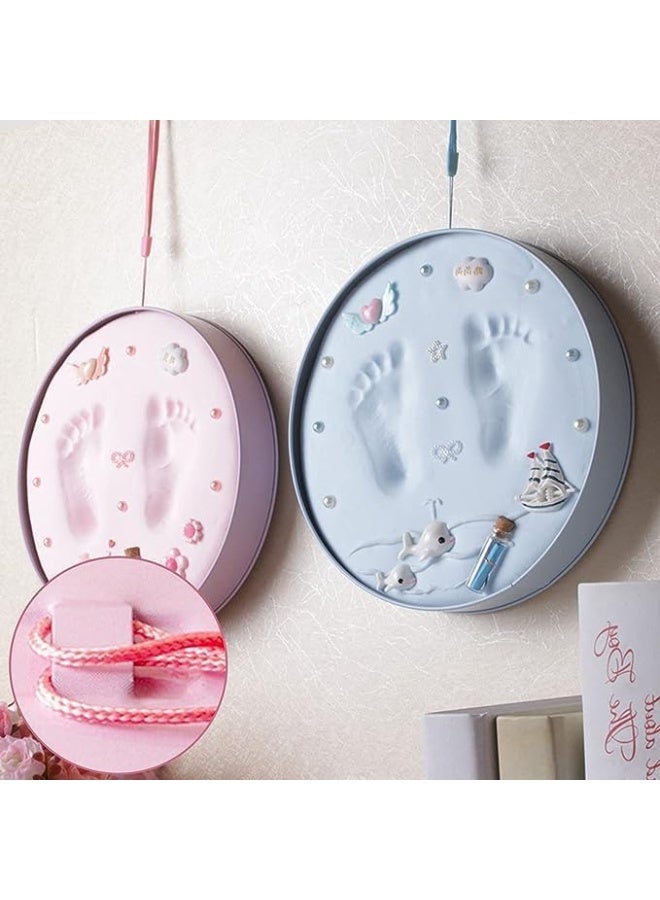 High Quality Mud Cartoon Design Newborn Footprint Kit With Easy No-bake Drying for Kids - Image 5